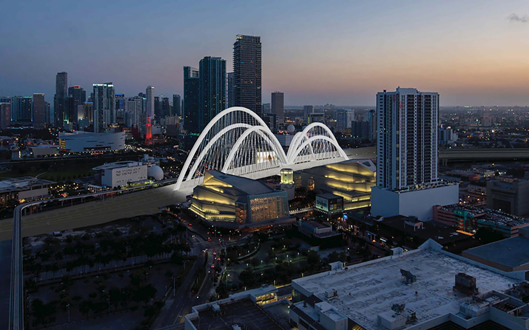 Foundation Work Underway For $802M Signature Bridge Project In Downtown Miami